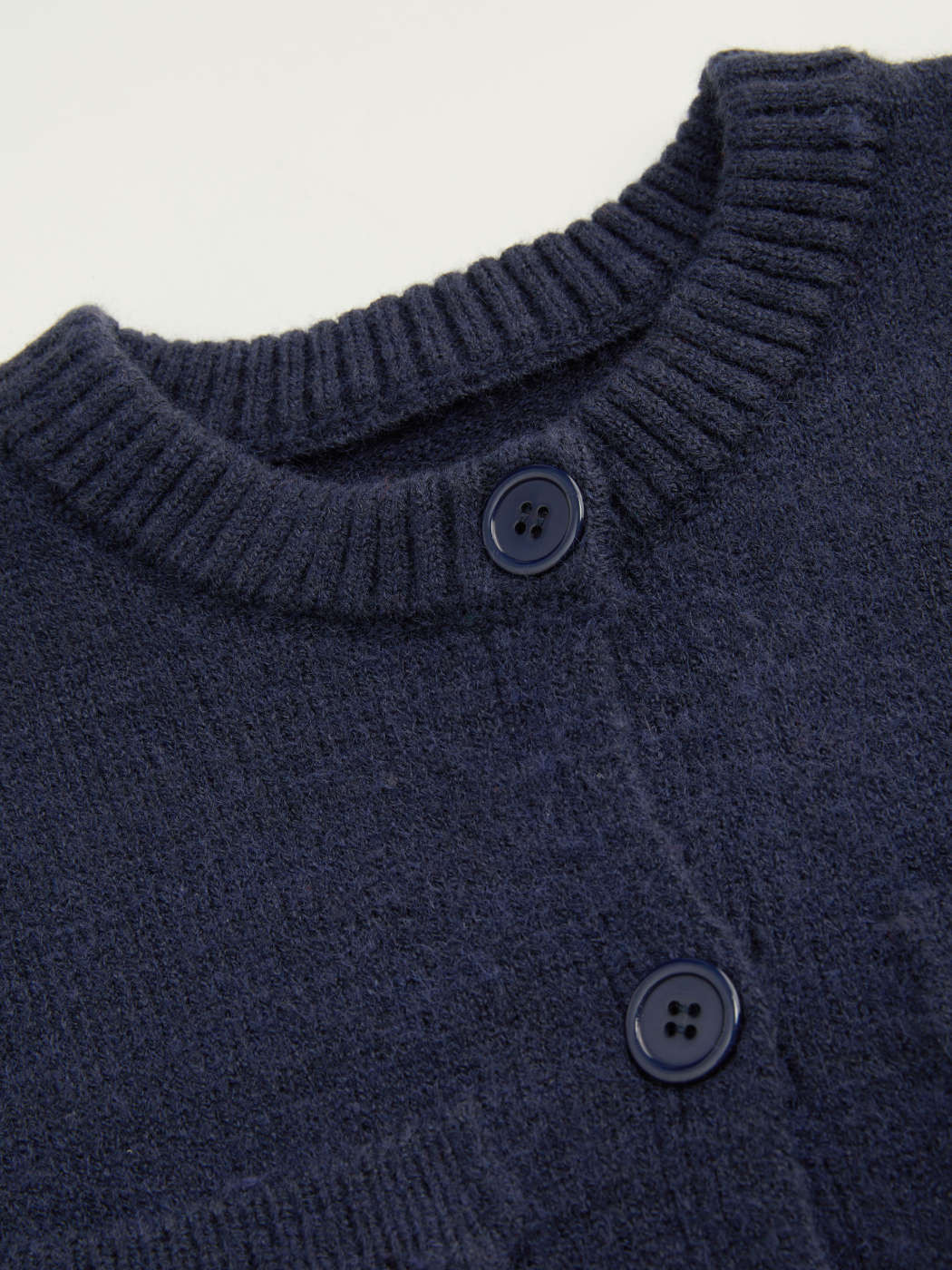 Preppy Knit Fabric Round Neckline Solid Button Cardigan For School Daily Casual | Cider
