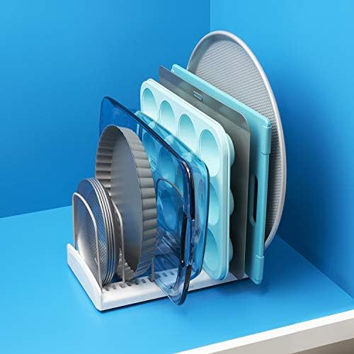YouCopia Bakeware Storemore Adjustable Rack, Standard, White | Amazon (US)