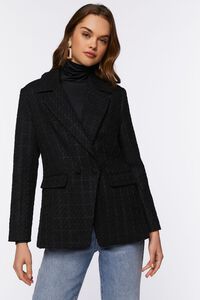 Double-Breasted Tweed Blazer | Forever 21 (US)