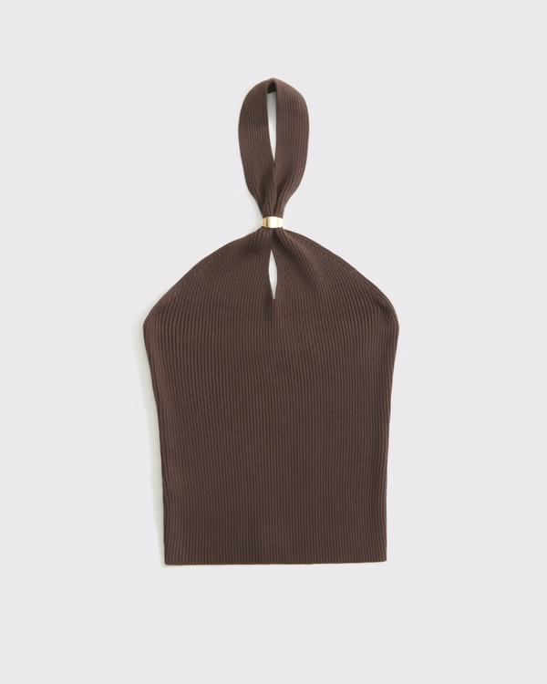 Women's Hardware Halter Tank | Women's Tops | Abercrombie.com | Abercrombie & Fitch (US)