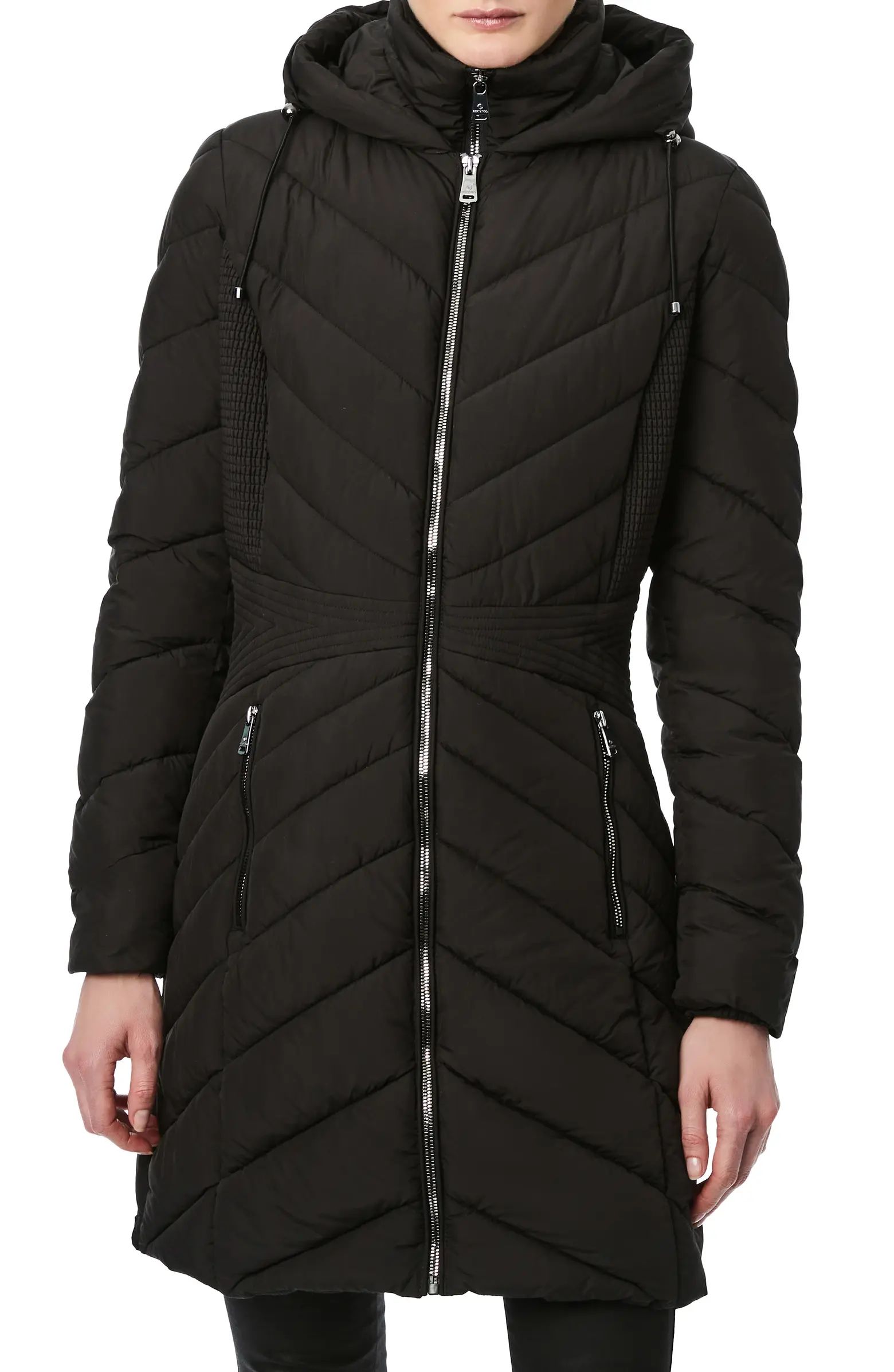 Softy Glam Ecoplume Packable Puffer Coat | Nordstrom