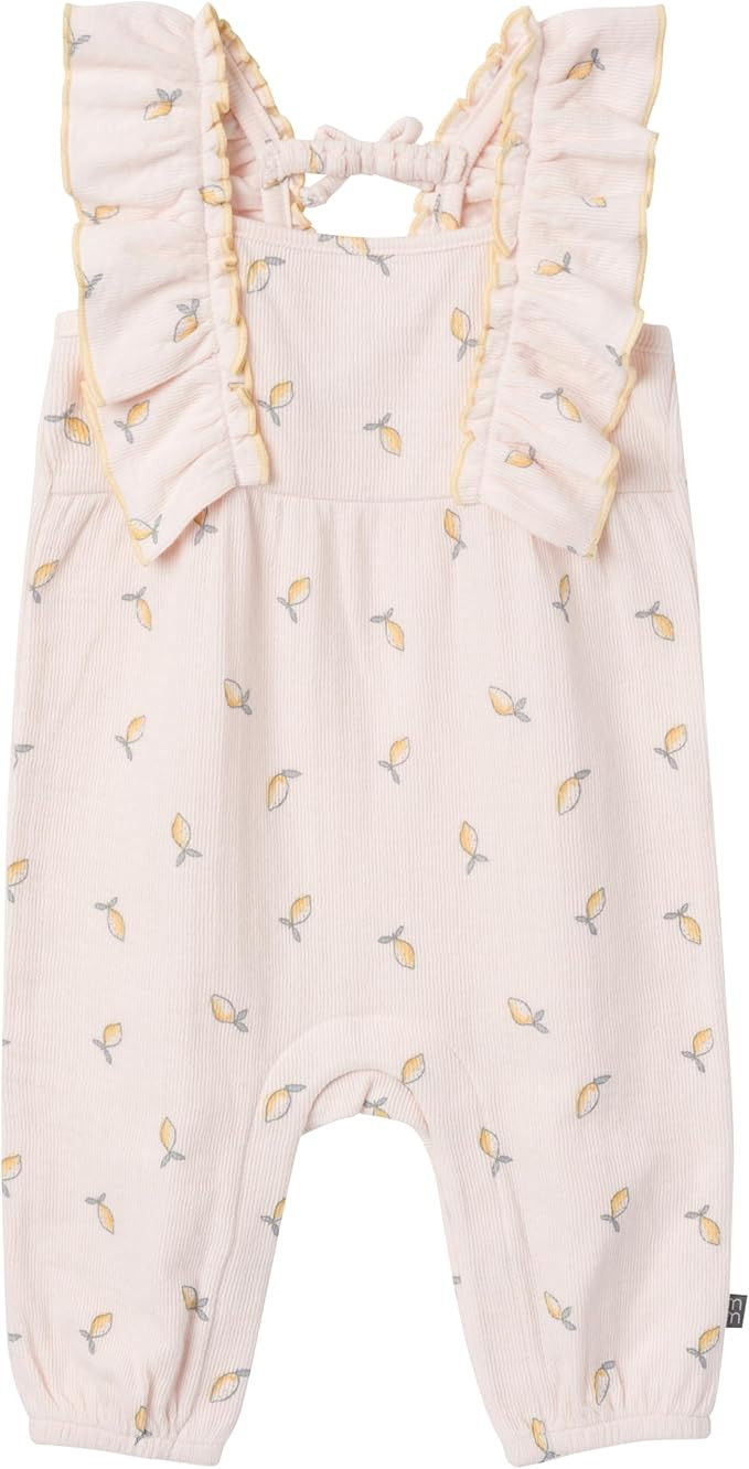 Modern Moments by Gerber Baby Girls Ruffles Long Leg Romper | Amazon (US)