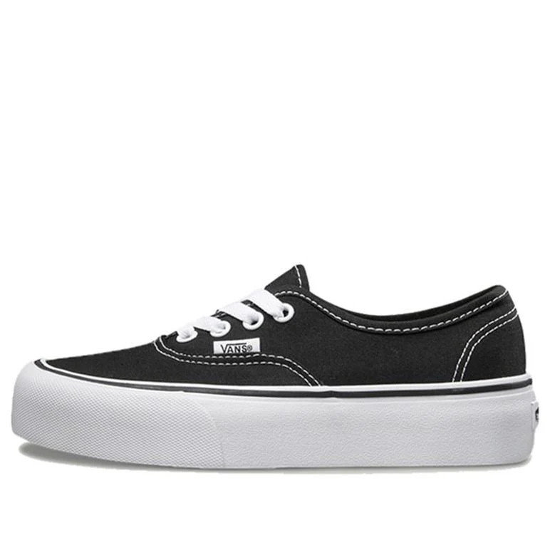 Vans Authentic Platform 'Black' VN0A3AV8BLK | KICKS CREW