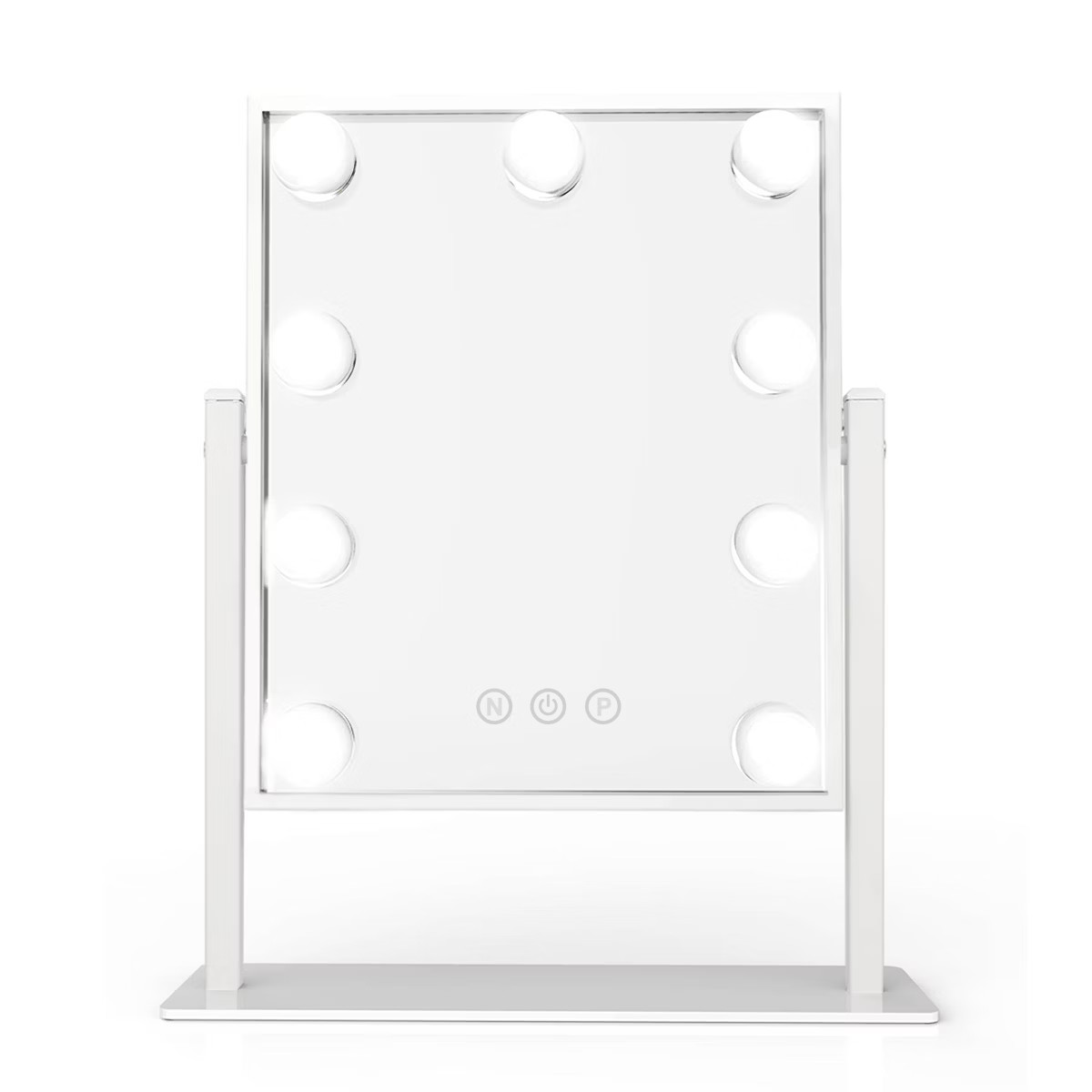 FUN DAY 12.135" x 14.75" 9-LED Bathroom Vanity Mirror White | Target