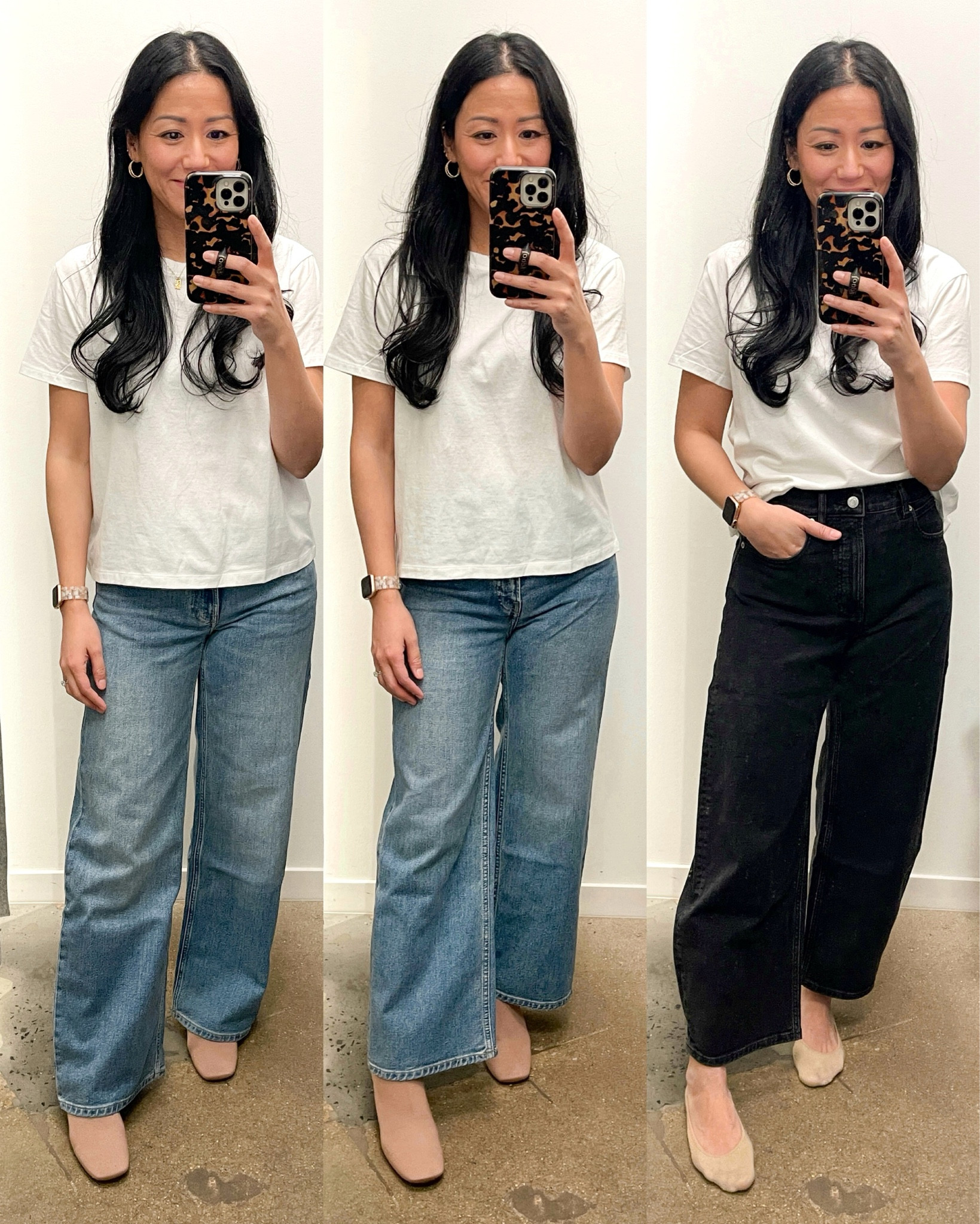 Size medium in tee
Size 26 in all jeans
Sized up 1/2 in boots

Everlane jeans


#LTKFindsUnder100 #LTKSaleAlert #LTKOver40