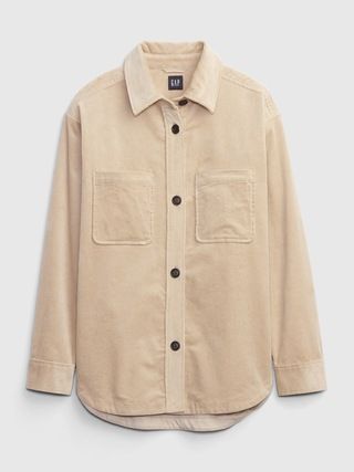 Oversized Corduroy Shirt | Gap (US)