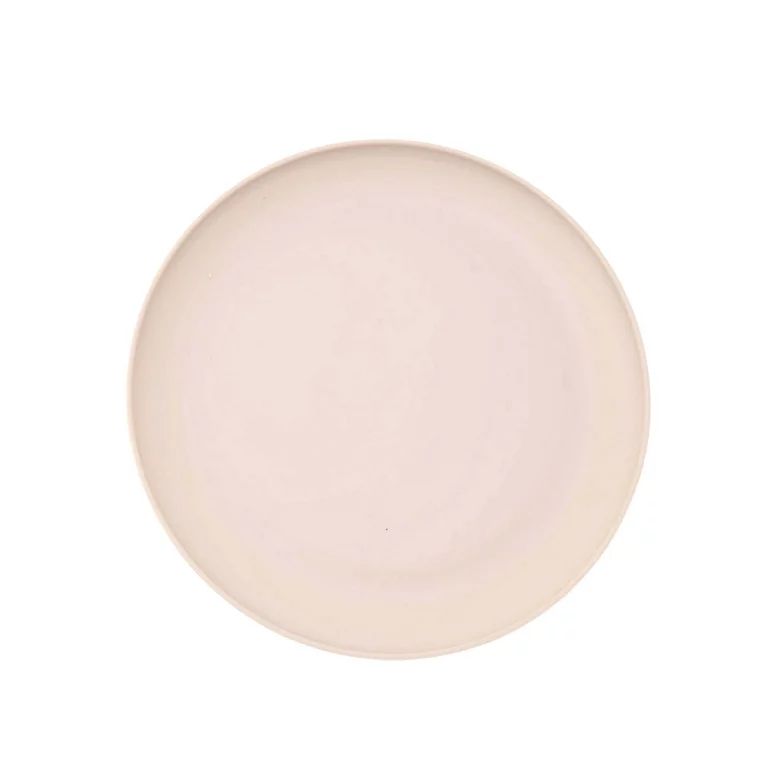 Mainstays - Beige Round Plastic Plate, 10.5-Inch | Walmart (US)