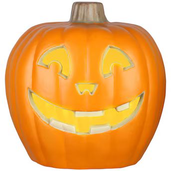 Holiday Living  20-in Screeching Lighted Jack-o-lantern Free Standing Decoration | Lowe's