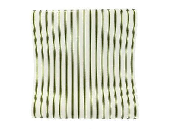 Green and White Striped Table Runner Green Table Runner - Etsy | Etsy (US)