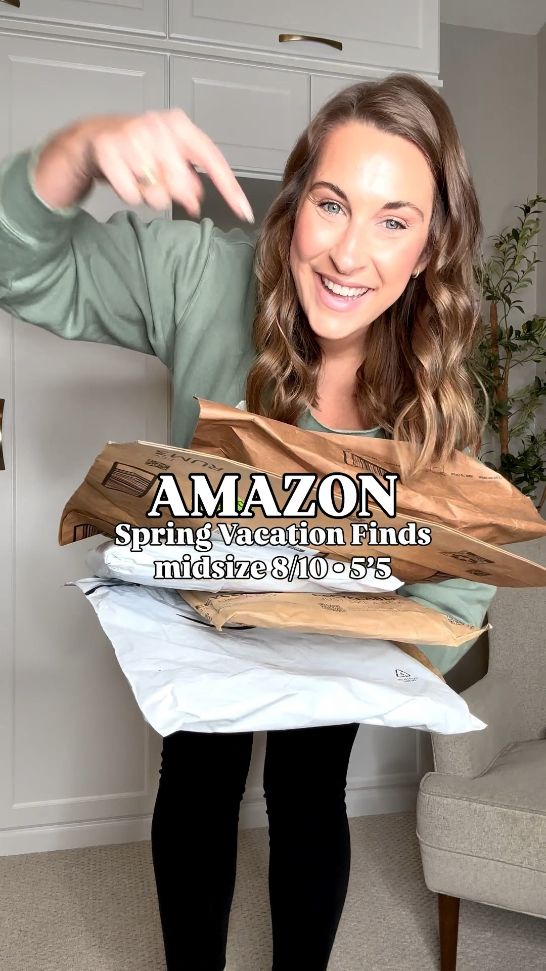 Spring vacation style finds- chic, comfy & easy…from Amazon! ☀️

TTS- medium 
Sized up to a large in set & brown striped dress 

#LTKTravel #LTKootd #LTKMidsize