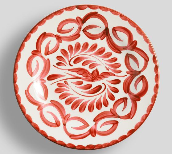 Puebla Porcelain Dinner Plates - Set of 4 | Pottery Barn (US)