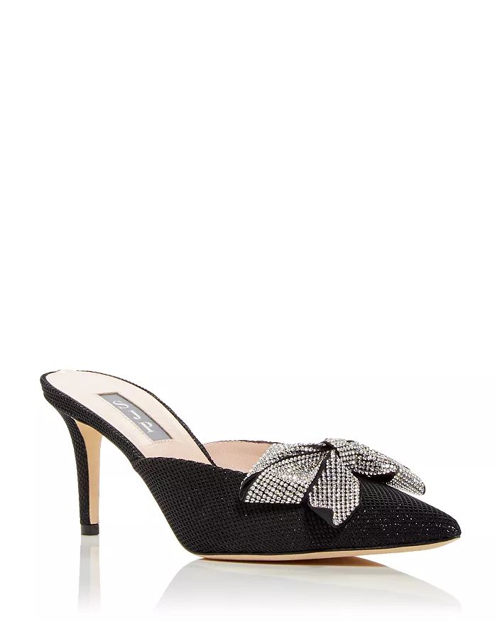 Women's Paley Embellished Pointed Toe Mules | Bloomingdale's (US)