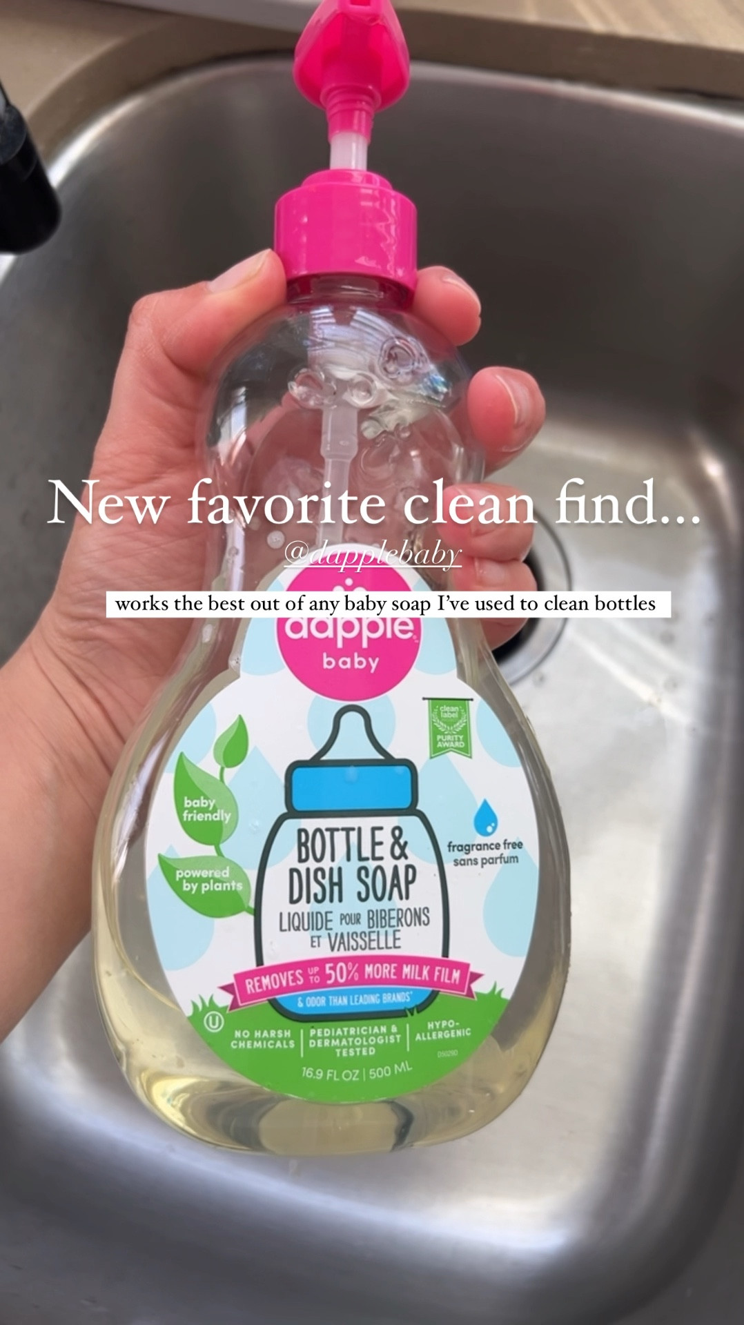 Really works great on cleaning bottles and of course love that it is NON toxic and clean 

#LTKBaby #LTKKids #LTKFamily