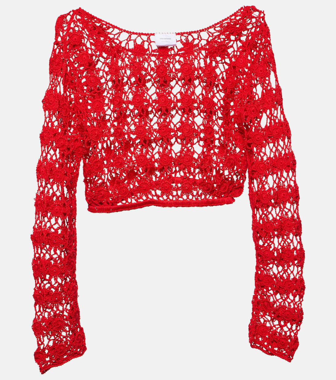 Bella crochet cotton crop top | Mytheresa (US/CA)