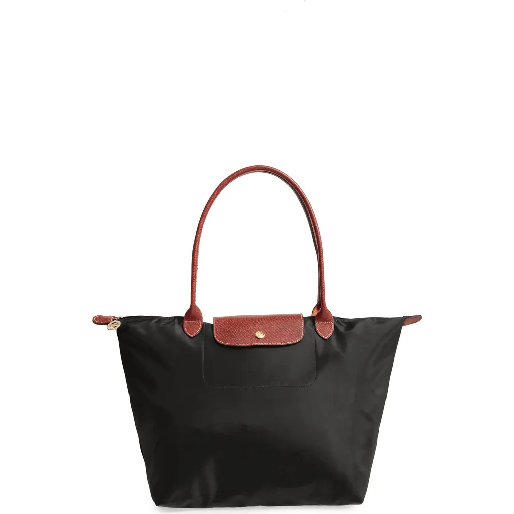 Longchamp Large Le Pliage Tote in Black at Nordstrom | Nordstrom