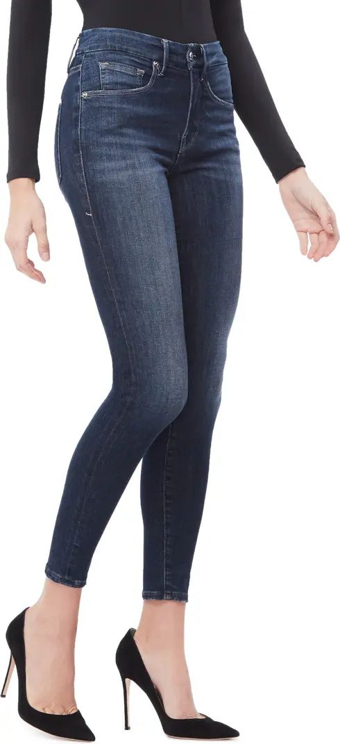 Good American Good Legs Crop Skinny Jeans | Nordstrom | Nordstrom
