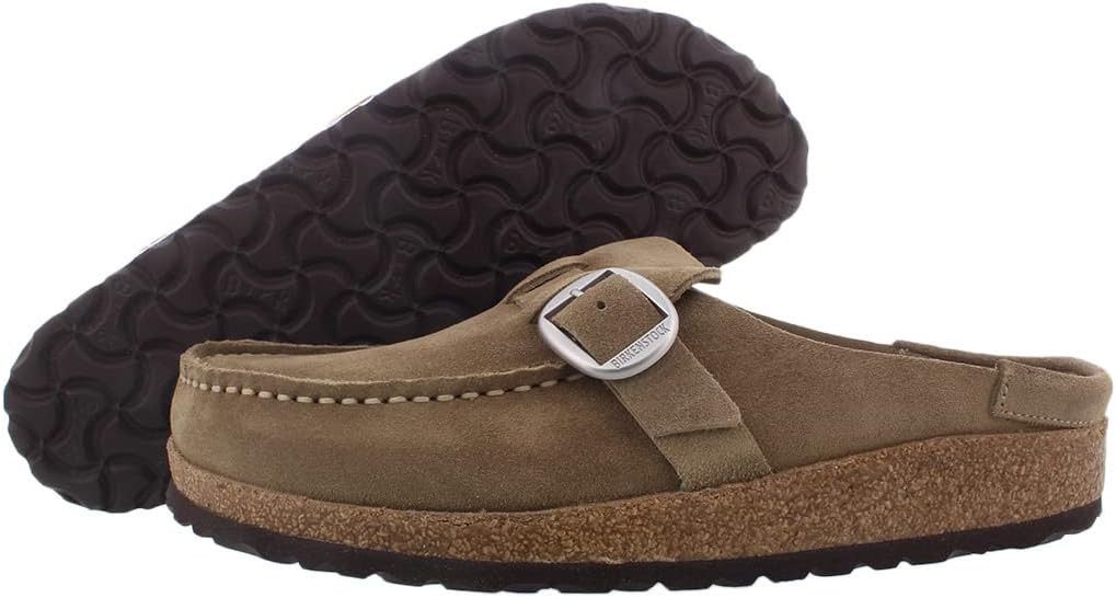 Birkenstock Women's Moccasin Buckley-Black Sd N | Amazon (US)