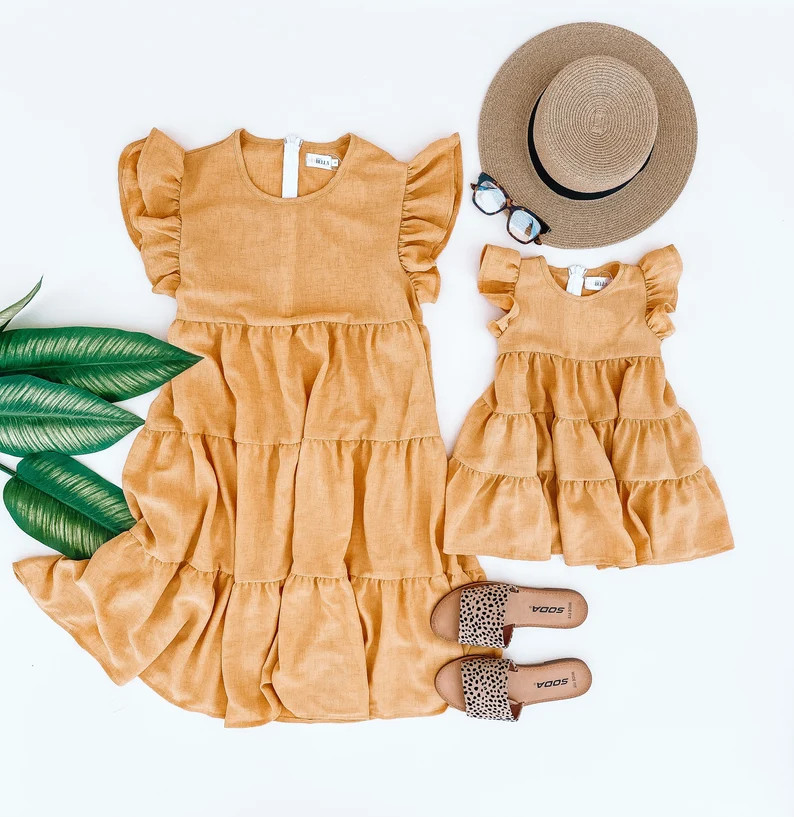 SUNNYSIDE Mommy & Me dress  matching dresses  matching | Etsy | Etsy (US)