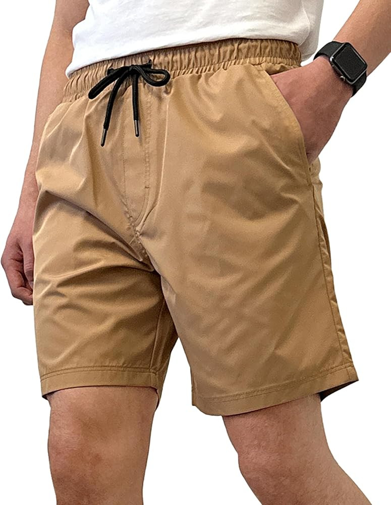 Southpole Men's Quick-Dry Water Resistant Nylon Shorts Inseam 7" | Amazon (US)