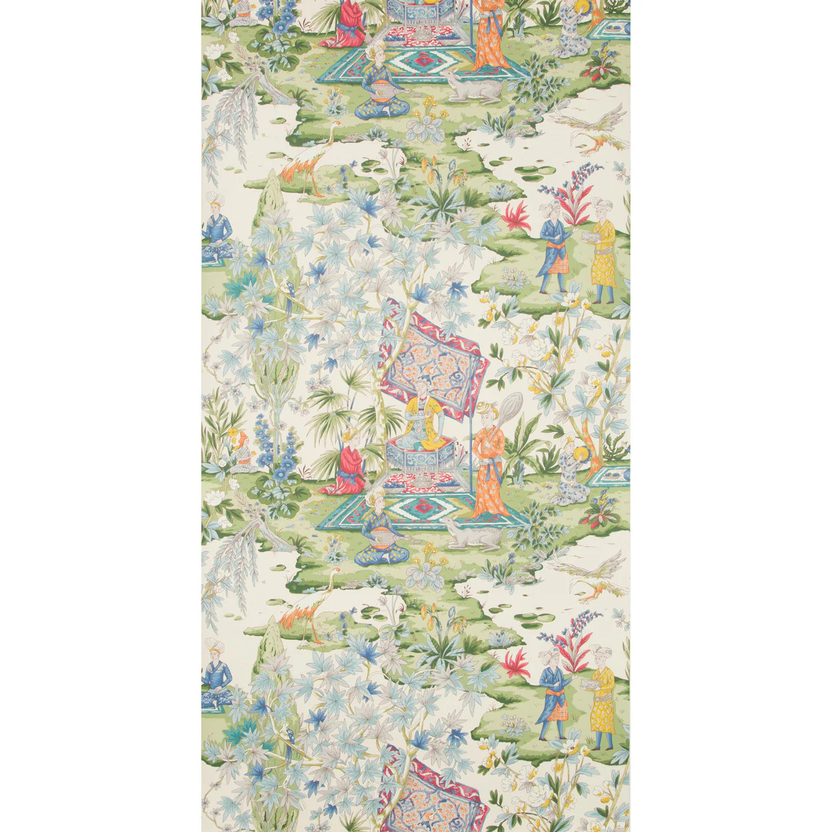 Brunschwig & Fils Lodi Garden Ivory Wallpaper | DecoratorsBest