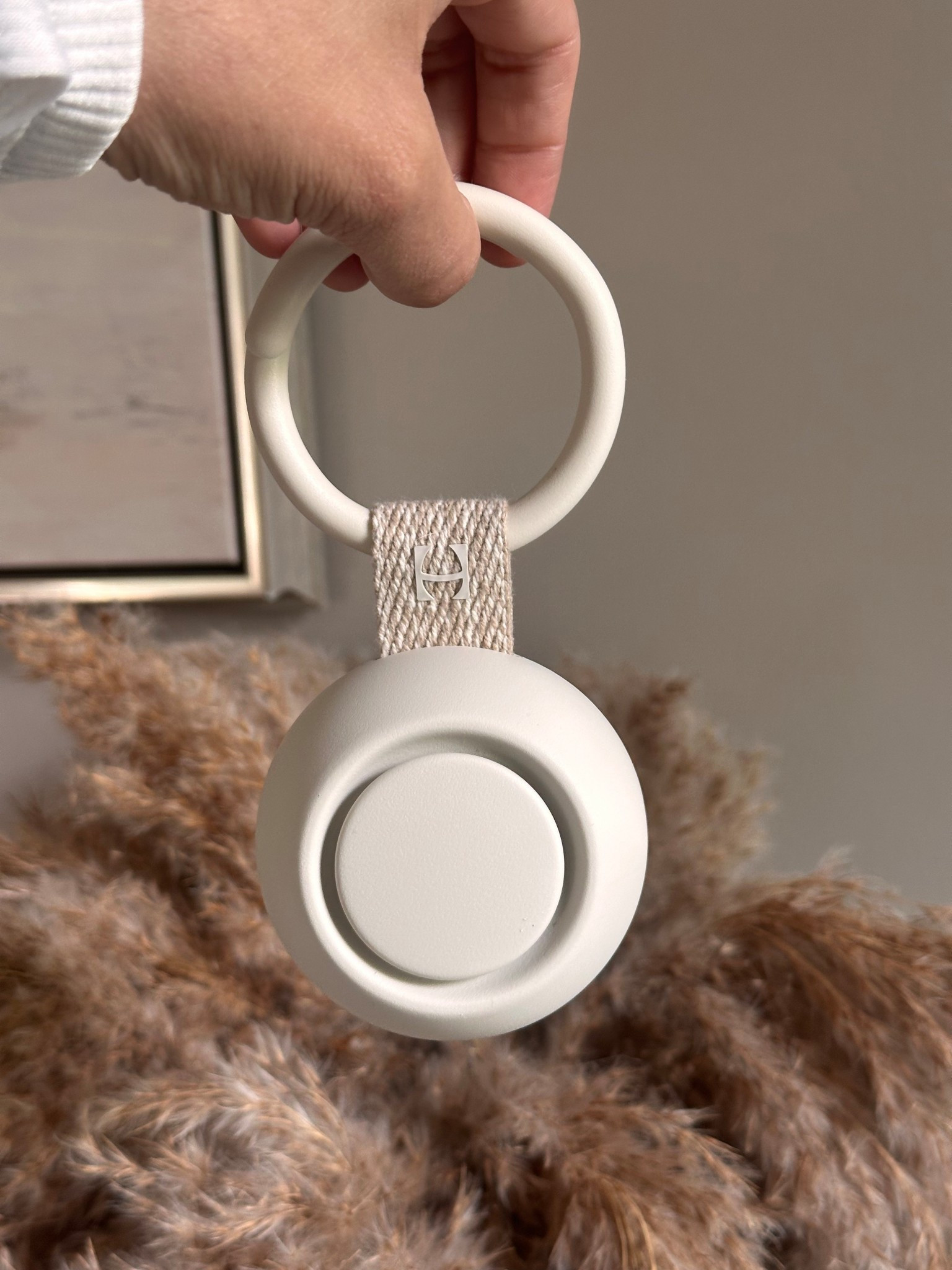 Perfect portable sound machine for naps on the go! 