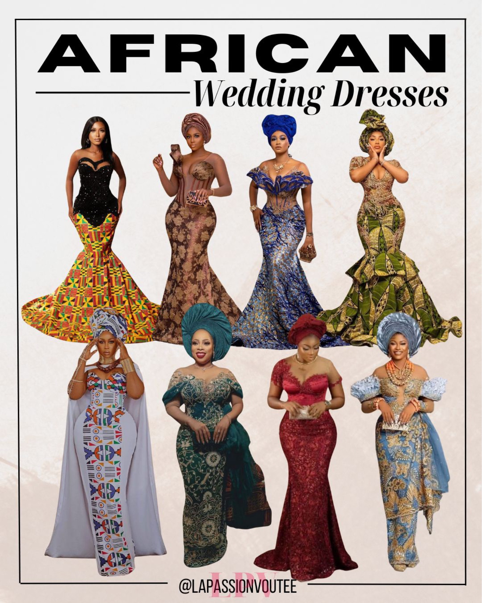 Elegance meets tradition in African Wedding Dresses, where each stitch weaves a tale of cultural richness and timeless beauty. From graceful silhouettes to intricate details, these gowns embody the spirit of love, infusing weddings with a distinctive charm that resonates beyond borders. Celebrate the union with grace and cultural splendor.

#LTKwedding #LTKSeasonal #LTKstyletip