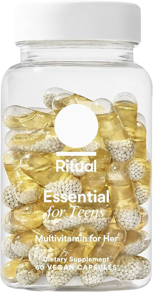 Ritual Teen Vitamins for Girls - Zinc, Vitamin A and D3 for Immune Function Support*, Omega-3 DHA... | Amazon (US)