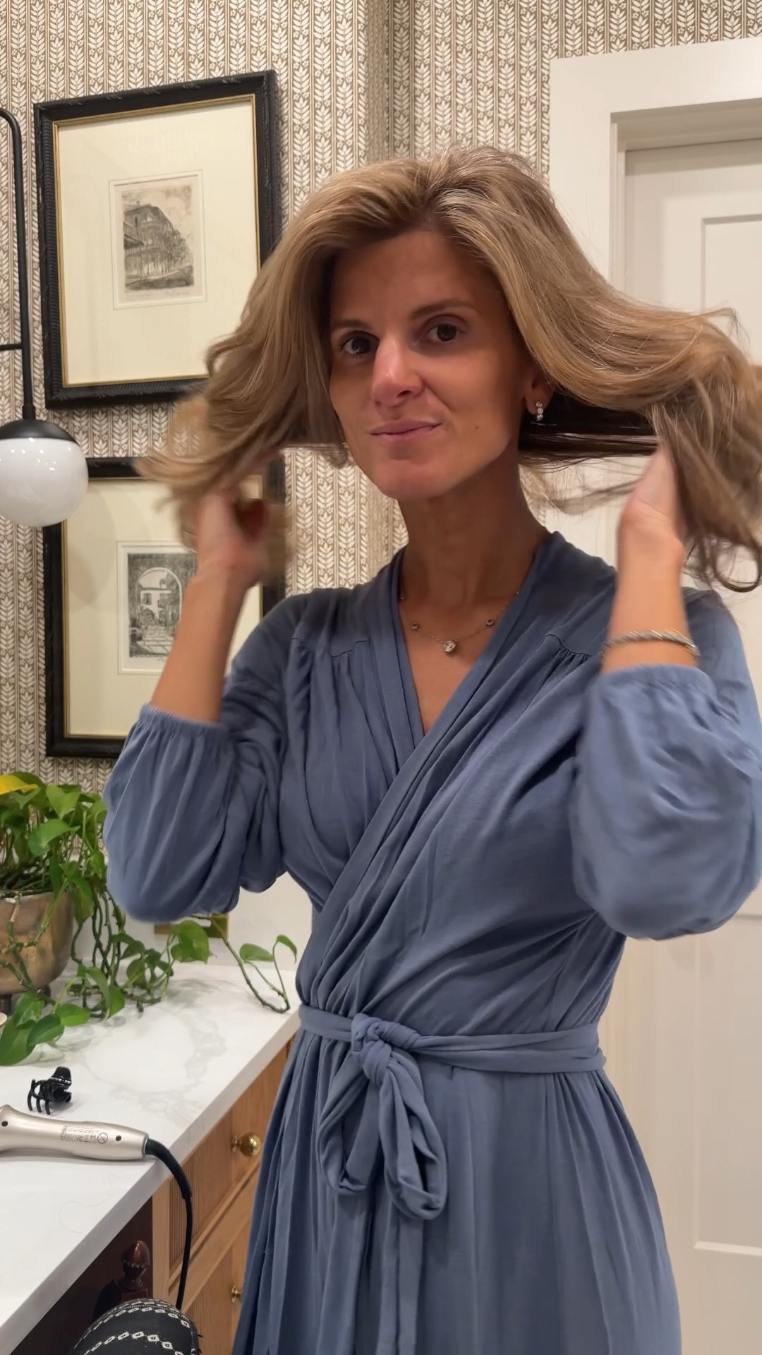 My favorite thermal brush to add extra bounce and volume to my hair! 

 