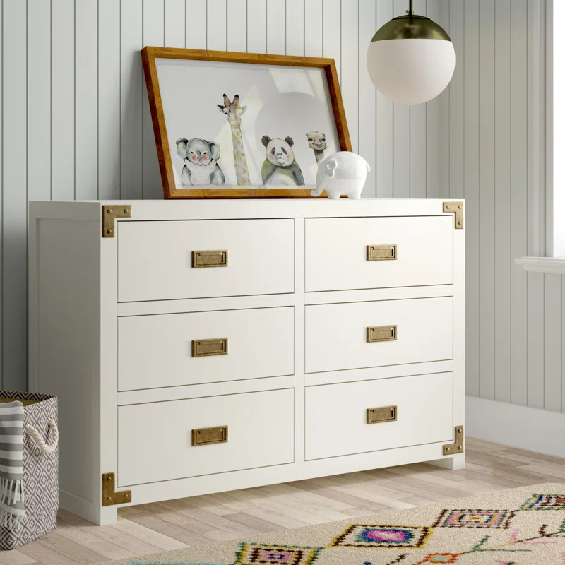 Sumitra 6 Drawer Double Dresser | Wayfair North America