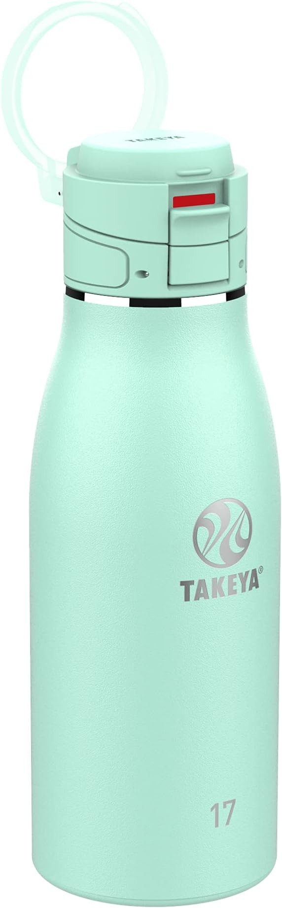 Takeya Traveler Insulated Coffee Mug, Leak Proof Lid, BPA Free, 17 Ounce, Aqua | Amazon (US)