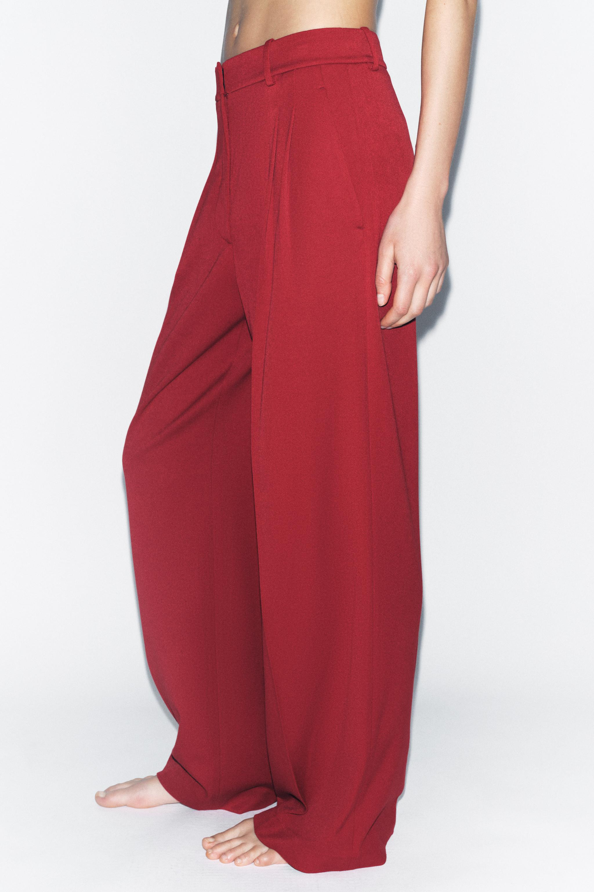 ZW COLLECTION DARTED TROUSERS | Zara UK