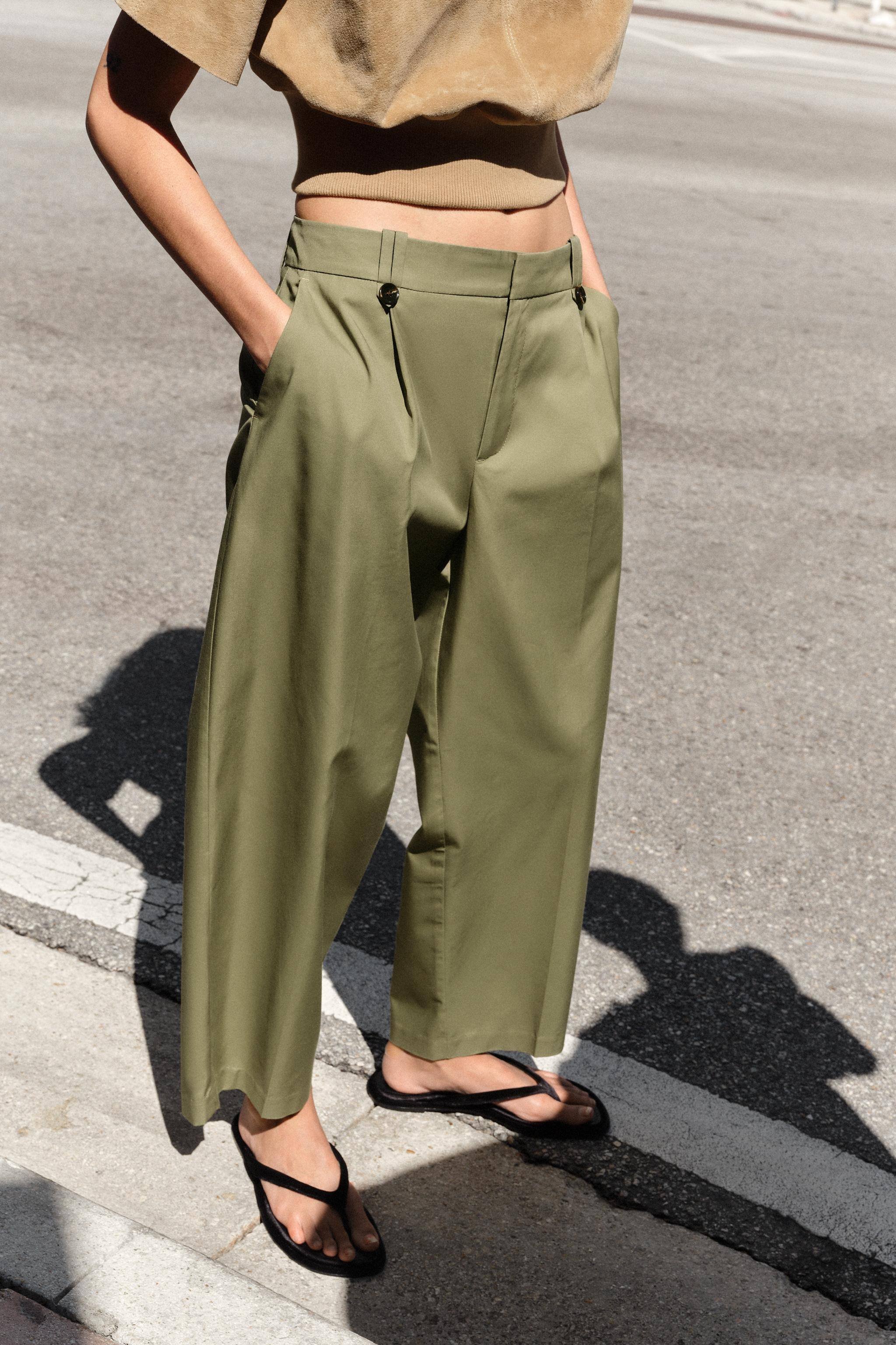 STRAIGHT LEG CHINO PANTS | Zara US