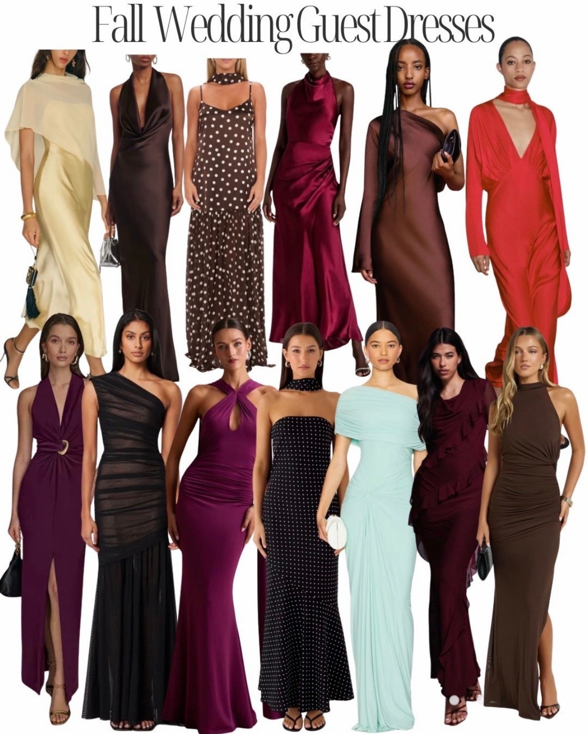 Fall Wedding Guest Dresses 
#falldress #weddingguestdress #weddingdress #dress 



#LTKHoliday #LTKFindsUnder100 #LTKWedding