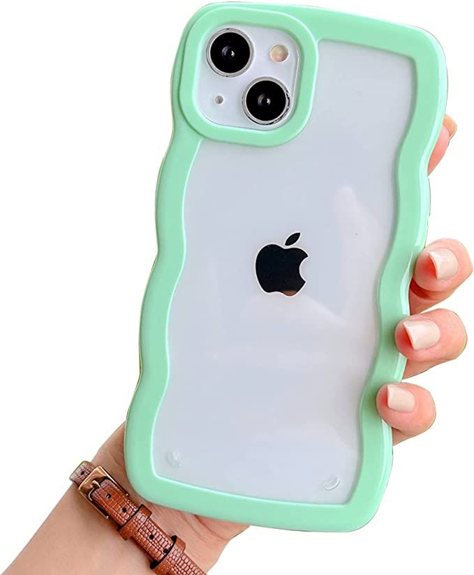 iPhone 13 Pro Max Case for Women,Hosgor Cute Vibrant Design Clear Cover [Non-Yellowing] Soft TPU ... | Amazon (US)