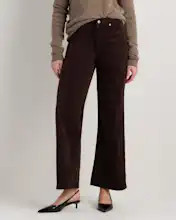 Organic Stretch Corduroy Wide Leg Pants | Quince