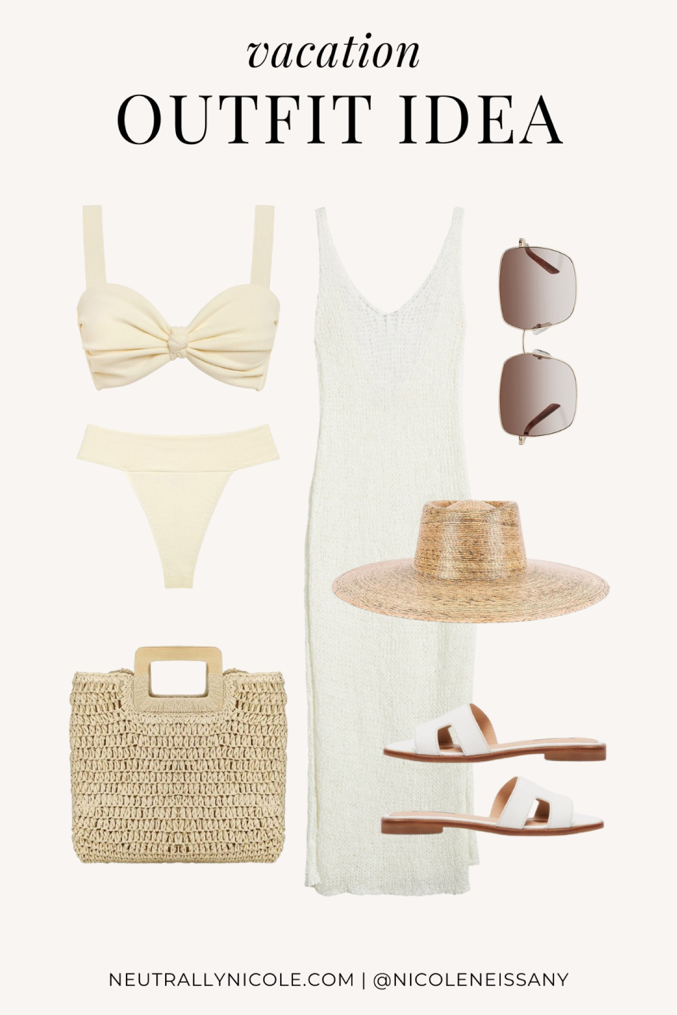 Vacation outfit

// resort wear, resort style, resort outfit, vacation outfits, vacation wear, pool outfit, beach outfit, swim cover up, swim coverup, swim suit cover up, beach cover up, beach coverup, coverup dress, cover up dress, vacation dress, swimsuit, swim suit, swimwear, bikini, straw hat, beach hat, straw bag, beach bag, oversized sunglasses, flip flops, sandals, Montce Swim, Amazon fashion, Revolve, Nordstrom, Steve Madden, neutral outfit, neutral fashion, neutral style, Nicole Neissany, Neutrally Nicole, neutrallynicole.com (3.23)

#LTKSeasonal #LTKsalealert #LTKstyletip #LTKfindsunder50 #LTKswim #LTKfindsunder100 #LTKitbag #LTKtravel #LTKshoecrush