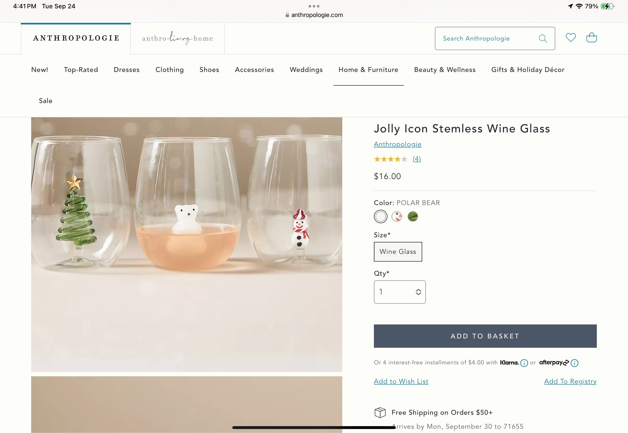 How cute are these wine glasses?!!!  These would be perfect for holiday parties!

#LTKHome #LTKSeasonal #LTKParties