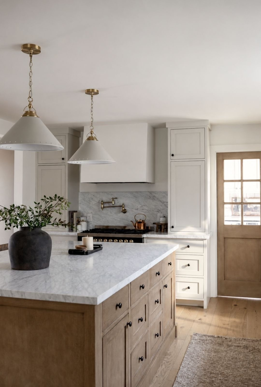 Shop our kitchen! 
Walls: Benjamin Moore Swiss Coffee
Cabinets: Benjamin Moore Natural Cream

#LTKHome #LTKSaleAlert