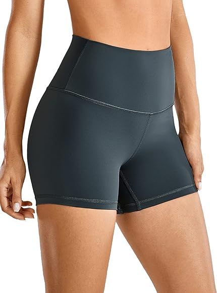 CRZ YOGA Women's Naked Feeling Biker Shorts - 3'' / 4'' / 6'' / 8'' / 10'' High Waisted Yoga Work... | Amazon (US)