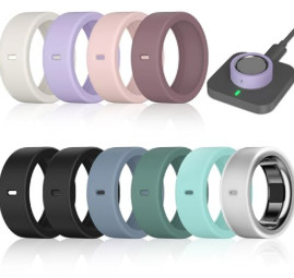 
10 Pack Ring Cover Compatible with Oura Ring Gen 4/Oura Ring Gen 3 Horizon/Gen 3 Heritage, Surport Charging with Cover on, Anti-Scratch Elastic Silicone Ring Protector for Men Women Working Out Gym 

 #LTKActive #LTKSaleAlert #LTKWorkwear