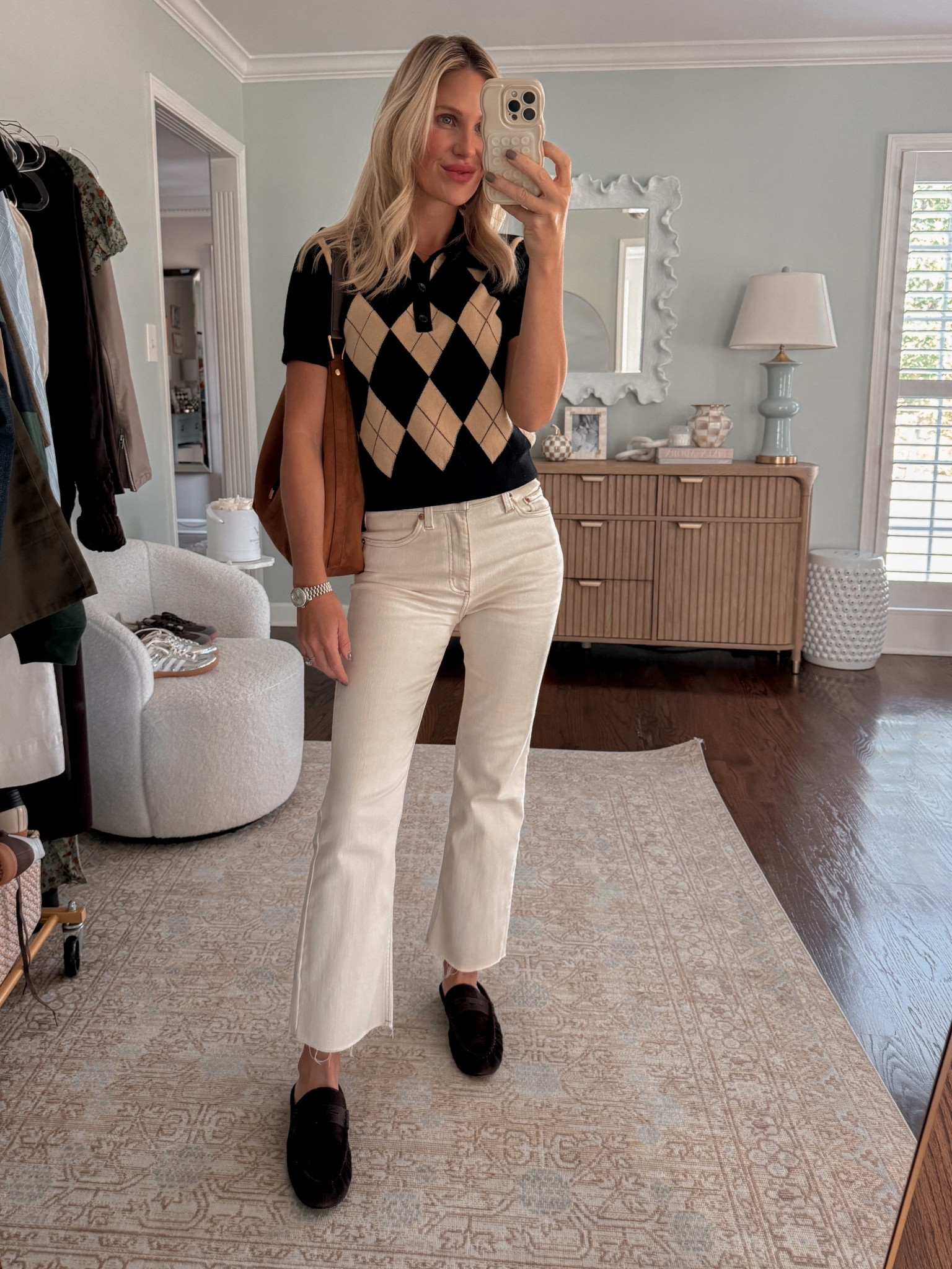 Equestrian style, cashmere, fall knit, denim, loafers, suede bag

#LTKSeasonal #LTKShoeCrush #LTKStyleTip