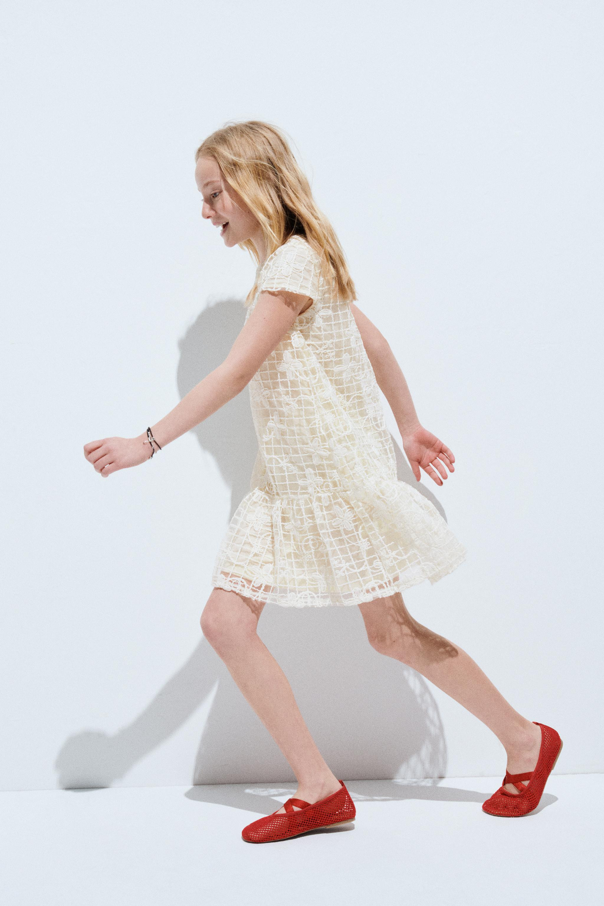 FLORAL TULLE DRESS | Zara UK