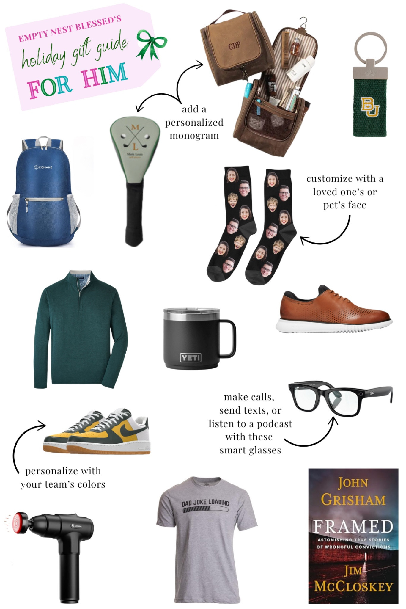Looking for the perfect gift for the men in your life? Whether it’s your husband, dad, brother, or best friend, this holiday gift guide has you covered! 
From stylish wardrobe upgrades to must-have tech gadgets, you'll find thoughtful ideas for every guy on your list!

#LTKHoliday #LTKSaleAlert #LTKGiftGuide