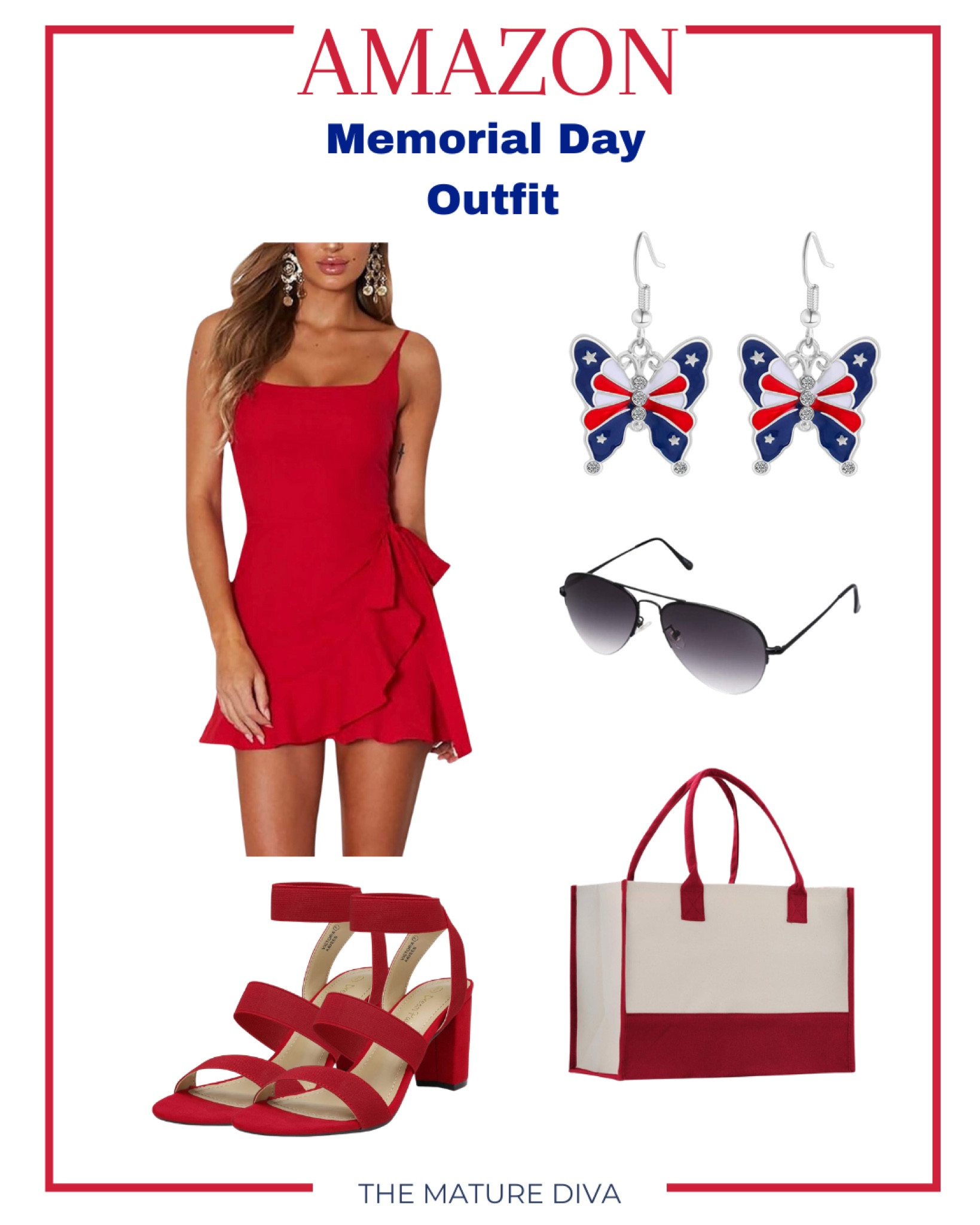 This cute Memorial Day outfit can be delivered before the holiday 😀🇺🇸

#memorialdayoutfit #fashionover40 #fashionover50 #amazonstyle 

Follow my shop @thematurediva on the @shop.LTK app to shop this post and get my exclusive app-only content!

#liketkit #LTKStyleTip #LTKOver40
@shop.ltk


#LTKOver40 #LTKStyleTip #LTKMidsize
