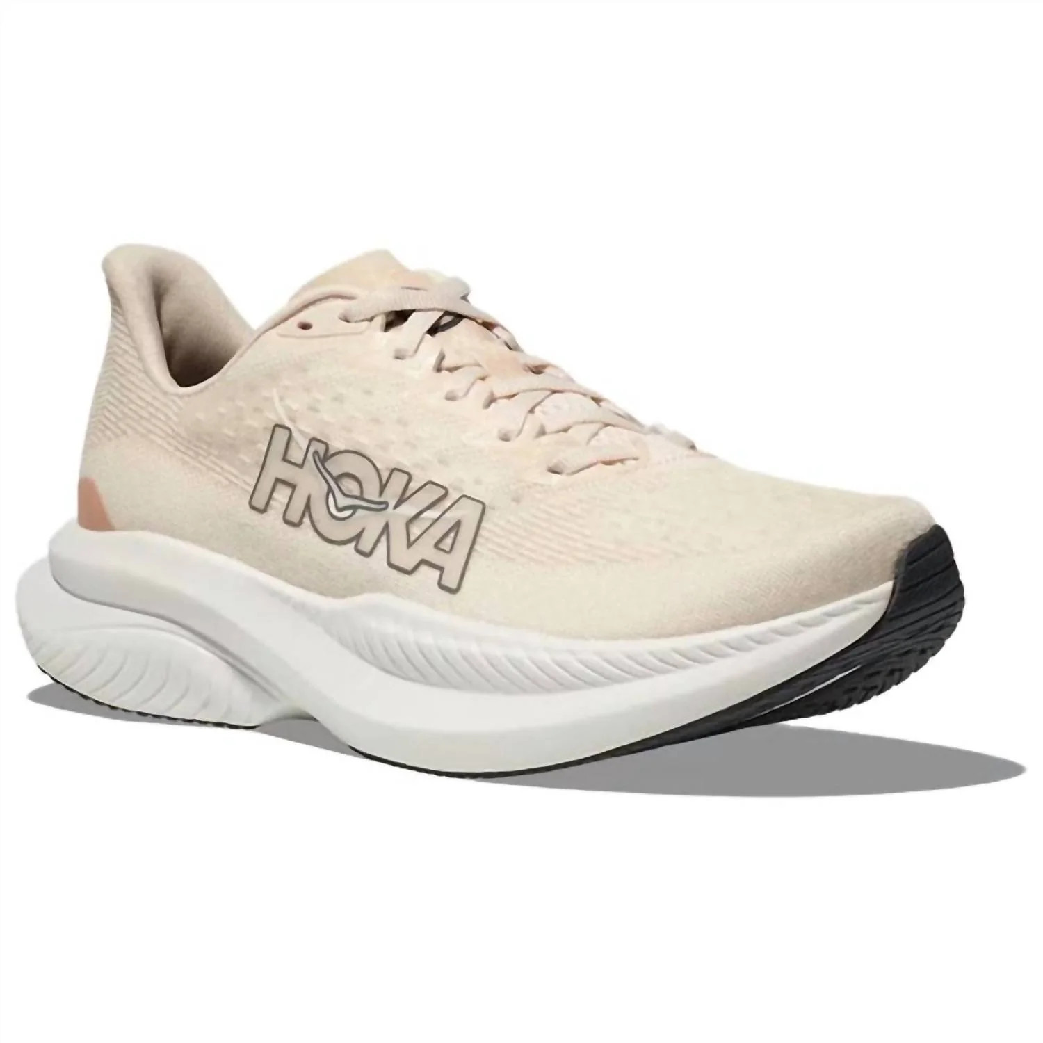 Women's Mach 6 Running Shoes In Eggnog Vanilla | Shop Simon