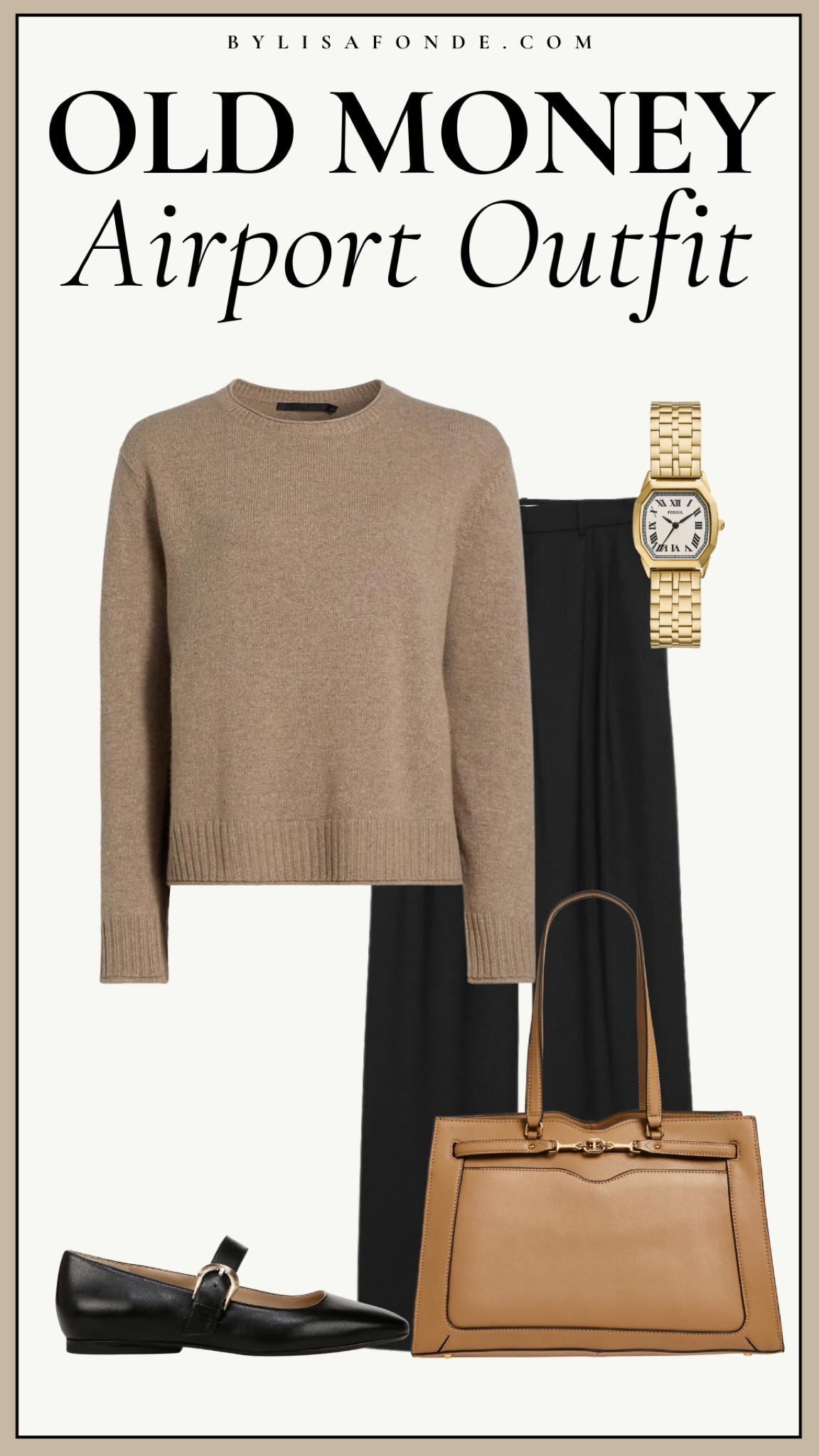 Old Money Airport Outfit 