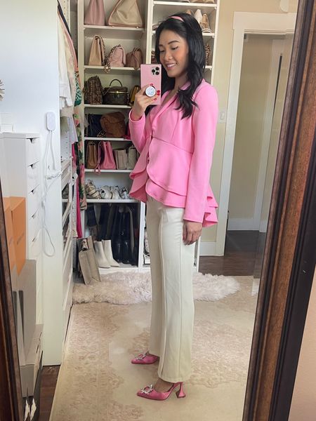Fall outfit. Amazon find. Fall style. Pink cardigan. Everything under $50

#LTKunder50 #LTKworkwear #LTKSeasonal