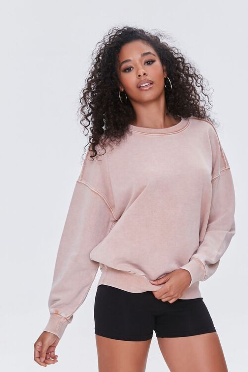 Seamed Fleece Pullover | Forever 21 (US)