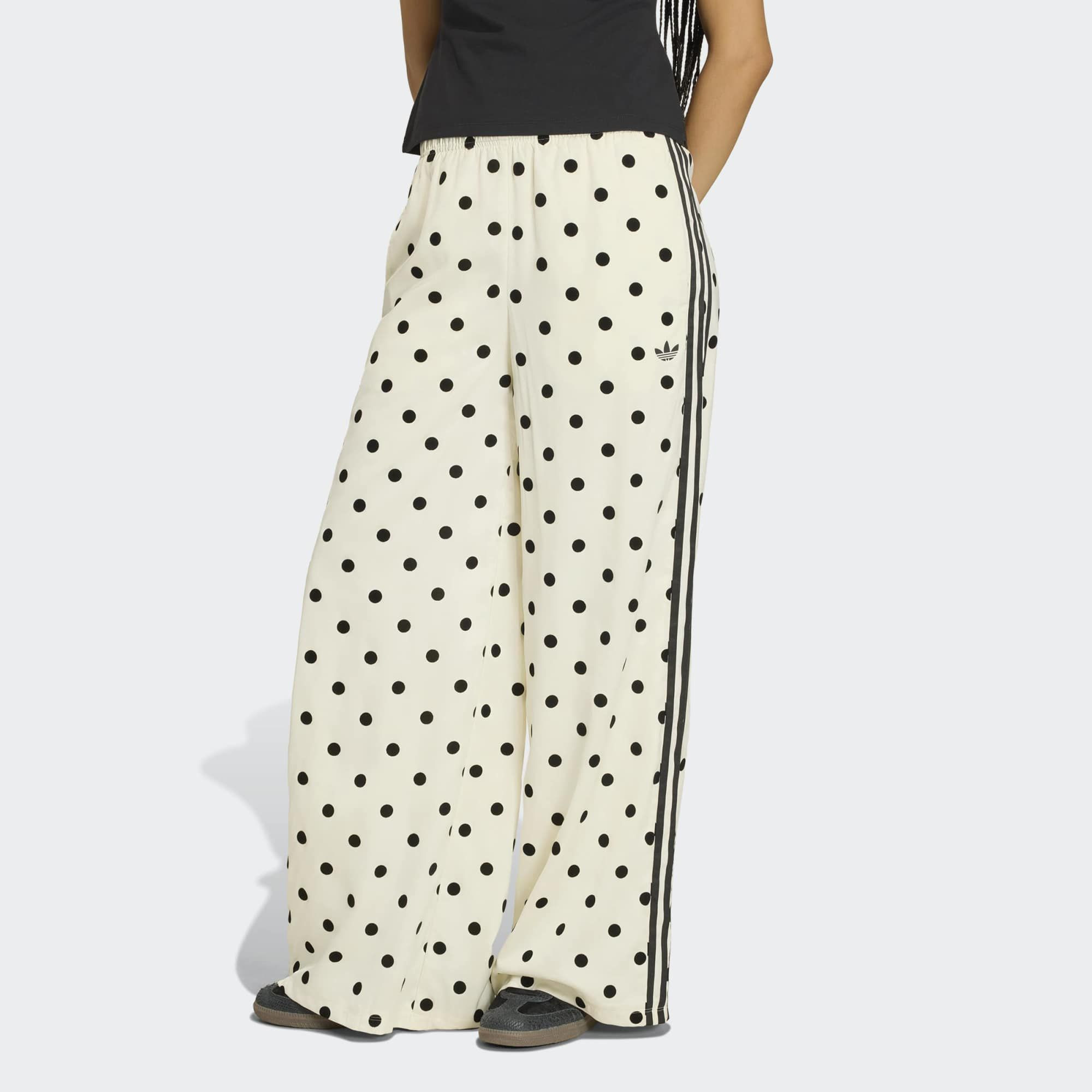 adidas Originals Women's Satin Polka Dots Wide Leg Pant | DICK'S Sporting Goods