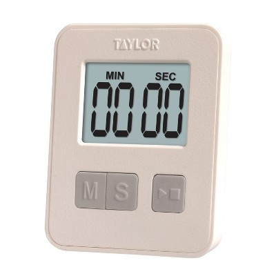 Taylor 99 Minute Slim Digital Timer: Kitchen Cooking Timer, Digital Display, Magnetic Mount, Battery Included | Target